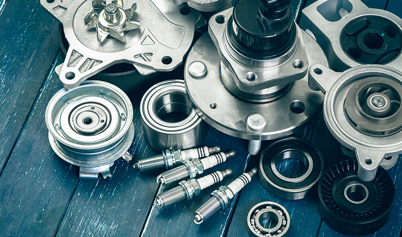 coated auto parts
